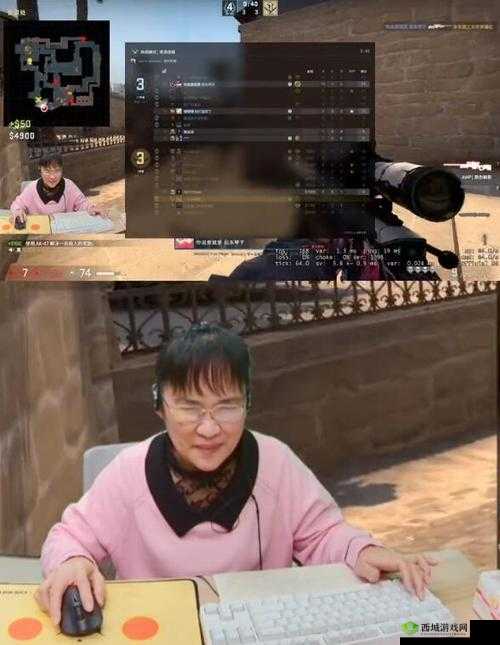 这位暴躁老阿姨 CSGO 最新版本中到底是何方神圣之谜