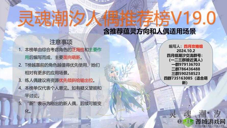 灵魂潮汐蕴灵堕天使强度深度解析:评估角色能力与实战表现